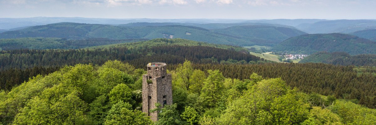 Die Eifelleiter auf der Hohen Acht 